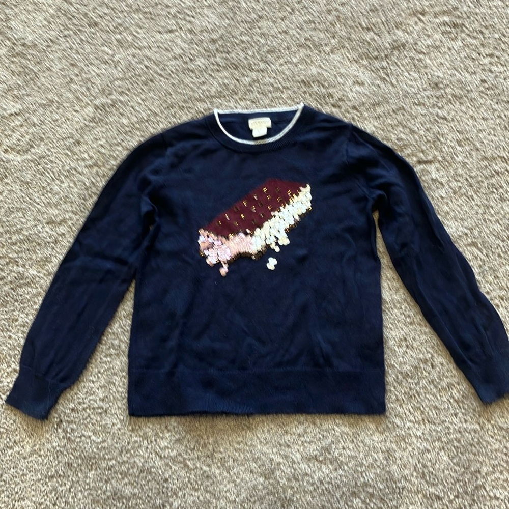 JCrew crewcuts cotton sweater, girls